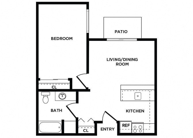 Suite A Floorplan